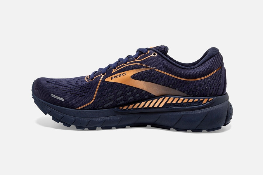 Brooks Adrenaline Gts 21 Road Loopschoenen Dames - Zwart/Goud - 312679OKW